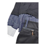 STAY STREET completo 2pz felpa tinta unita con cappuccio e stampa-pantalone Nero per Bambino FB3002 NERO STAY STREET