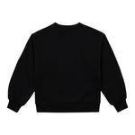 ICEBERG felpa chiusa girocollo tinta unita con brillantini Nero per Bambina MFICE5352J NERO ICEBERG