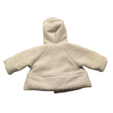 LA STUPENDERIA cappotto teddy tinta unita con cappuccio Panna per Neonato TCGB64 PANNA LA STUPENDERIA