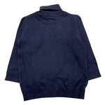 LALALU' maglia collo alto tinta unita Blu per Bambino MGL120NBJ BLU LALALU'