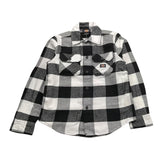 DICKIES camicia biclore con fantasia a quadri Nero per Bambino 520043965700100 NERO DICKIES