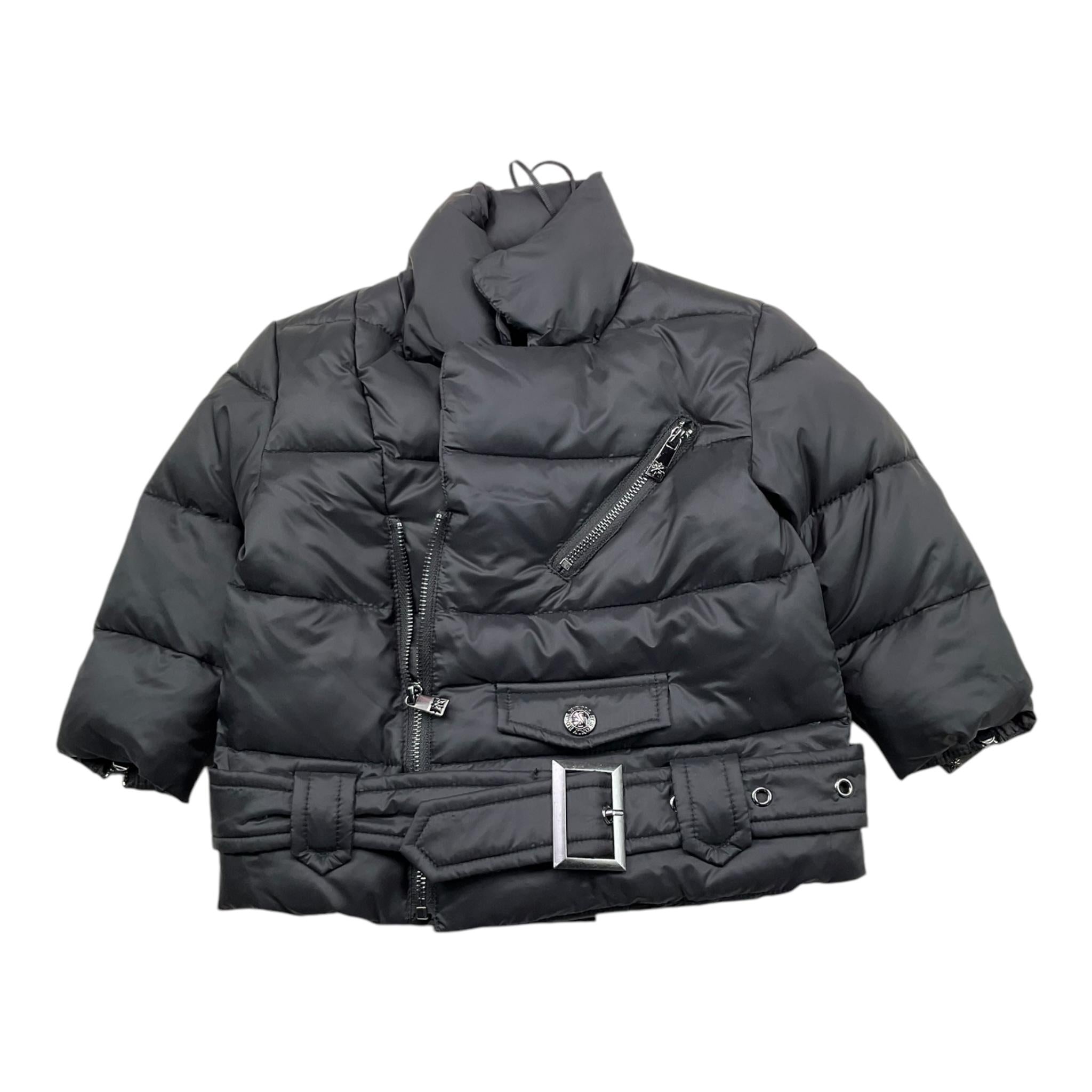 JOHN RICHMOND giubbino tinta unita con zip Nero per Neonata RIA25094PI NERO JOHN RICHMOND