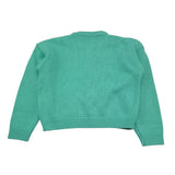 NAIDA maglia girocollo tinta unita Verde per Bambina NAMA299X VERDE NAIDA