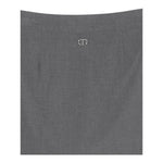 TWINSET gonna tinta unita plissettata asimmetrica Grigio per Bambina 242GJ2117X GRIGIO TWINSET