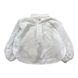 DONDUP camicia tinta unita manica lunga Bianco per Bambina DFCA028 BIANCO DONDUP