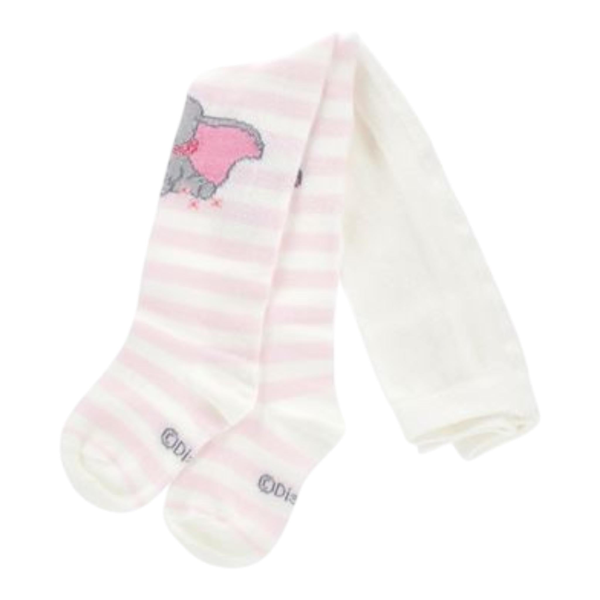 MONNALISA calze tinta unita con stampa dumbo Panna per Bambina 39D000 PANNA MONNALISA