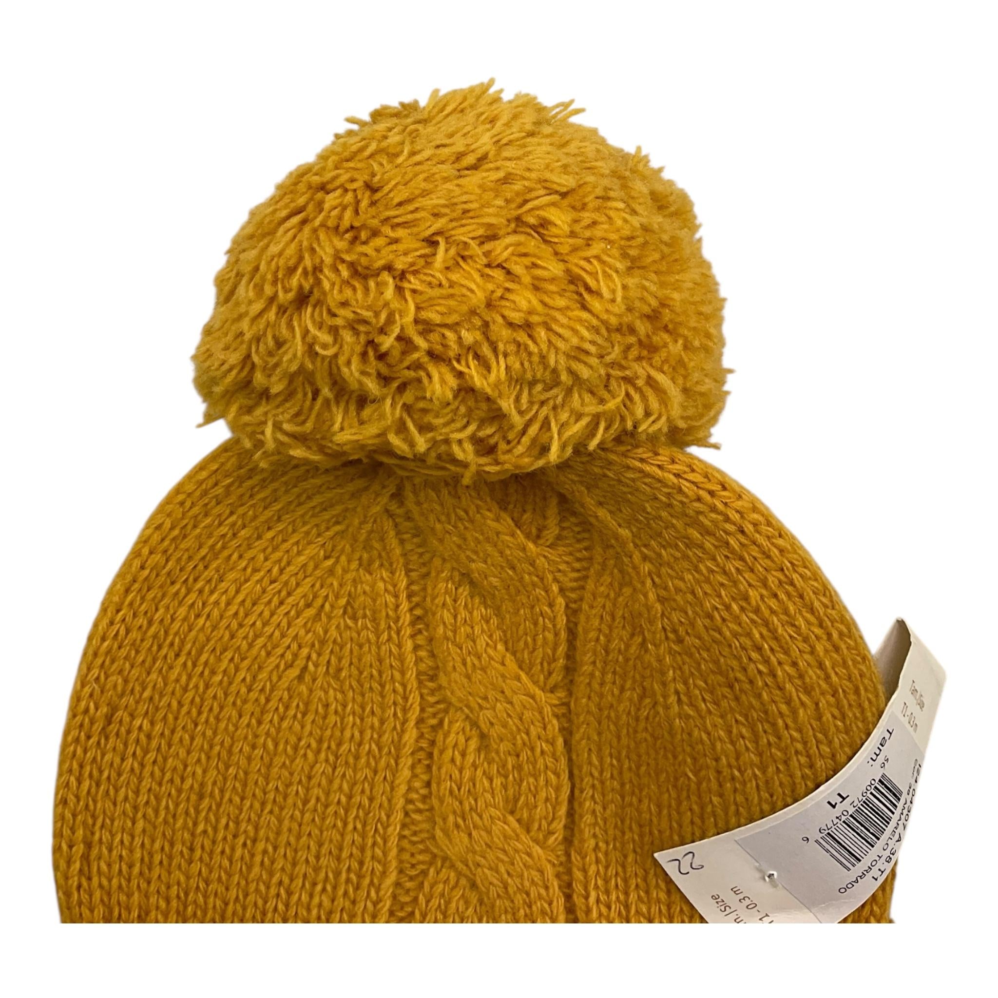 WEDOBLE cappello tinta unita cn pon pon Giallo per Neonato I2404307 GIALLO WEDOBLE