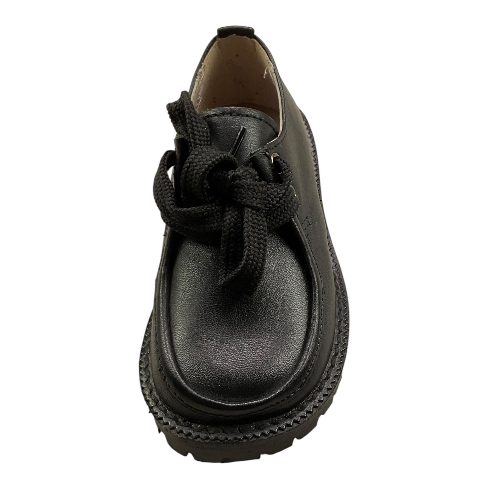 ELI  scarpa elegante tinta unita con lacci Nero per Neonato 22501ADN NERO ELI