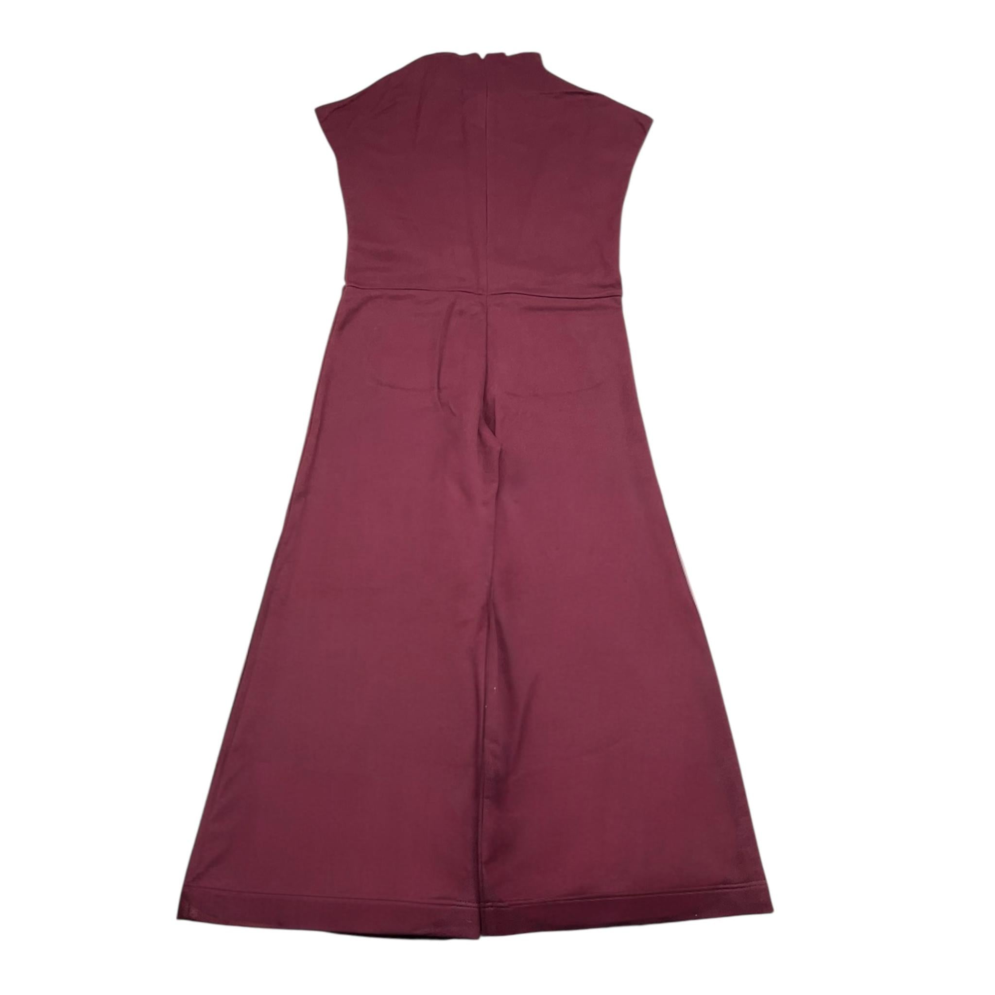 ELISABETTA FRANCHI tuta intera tinta unita giromanica con logo Bordeaux per Bambina EFTA096 BORDEAUX ELISABETTA FRANCHI