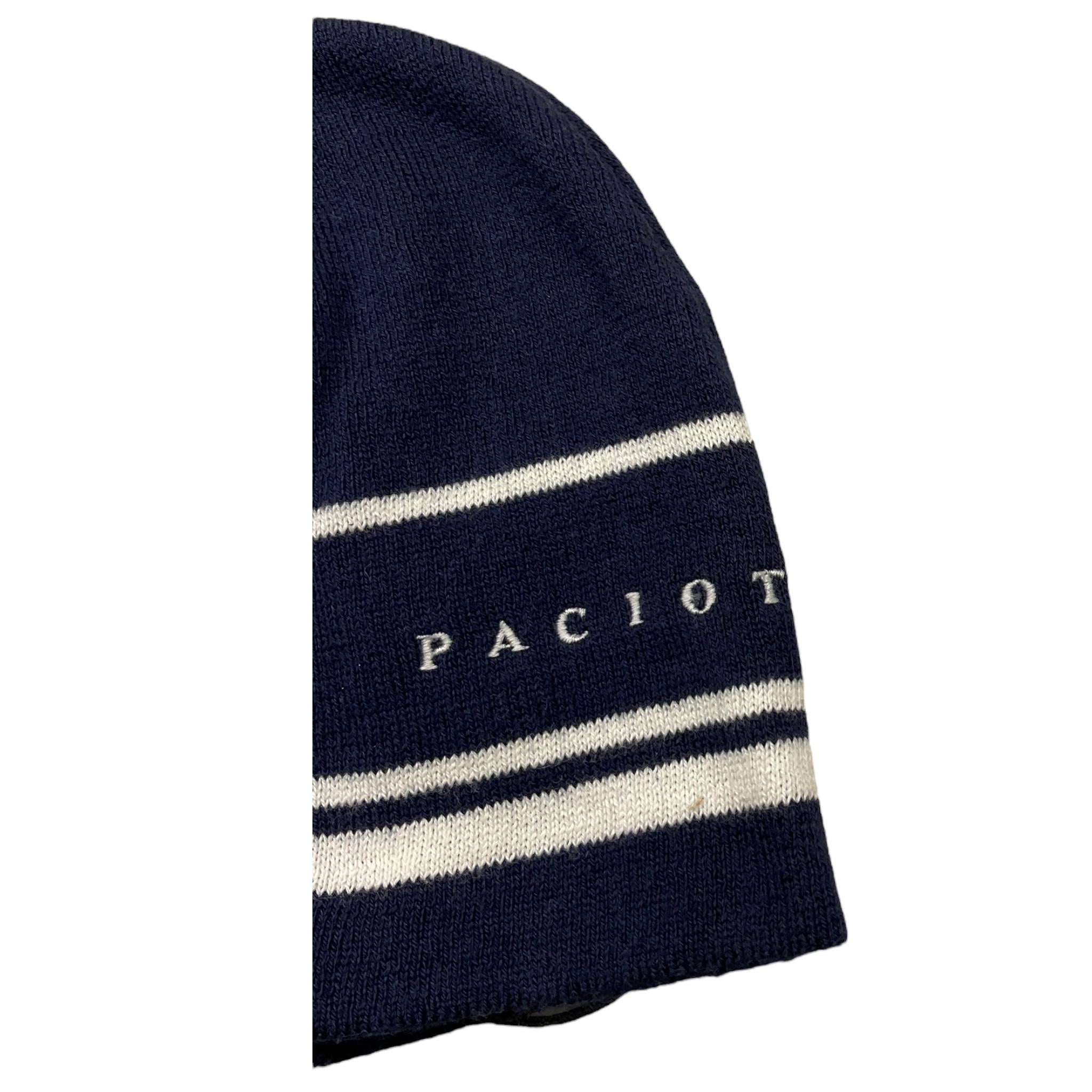 CESARE PACIOTTI cappello tinta unita con logo Blu per Neonato CAP5350B BLU CESARE PACIOTTI