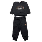 CESARE PACIOTTI completo 2pz felpa-pantalone tingta unita Nero per Neonato COMP5321BX NERO CESARE PACIOTTI