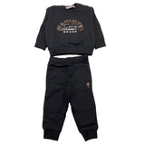 CESARE PACIOTTI completo 2pz felpa-pantalone tingta unita Nero per Neonato COMP5321BX NERO CESARE PACIOTTI