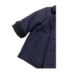 LA STUPENDERIA cappotto tinta unita doppiopetto Blu per Neonato CPST BLU LA STUPENDERIA