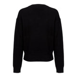 PINKO maglia tinta unita con stampa in contrasto Nero per Bambina F4PIJGJP087X NERO PINKO