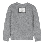 DOU DOU cardigan tinta unita con logo Grigio per Bambino DV9P30 GRIGIO DOU DOU