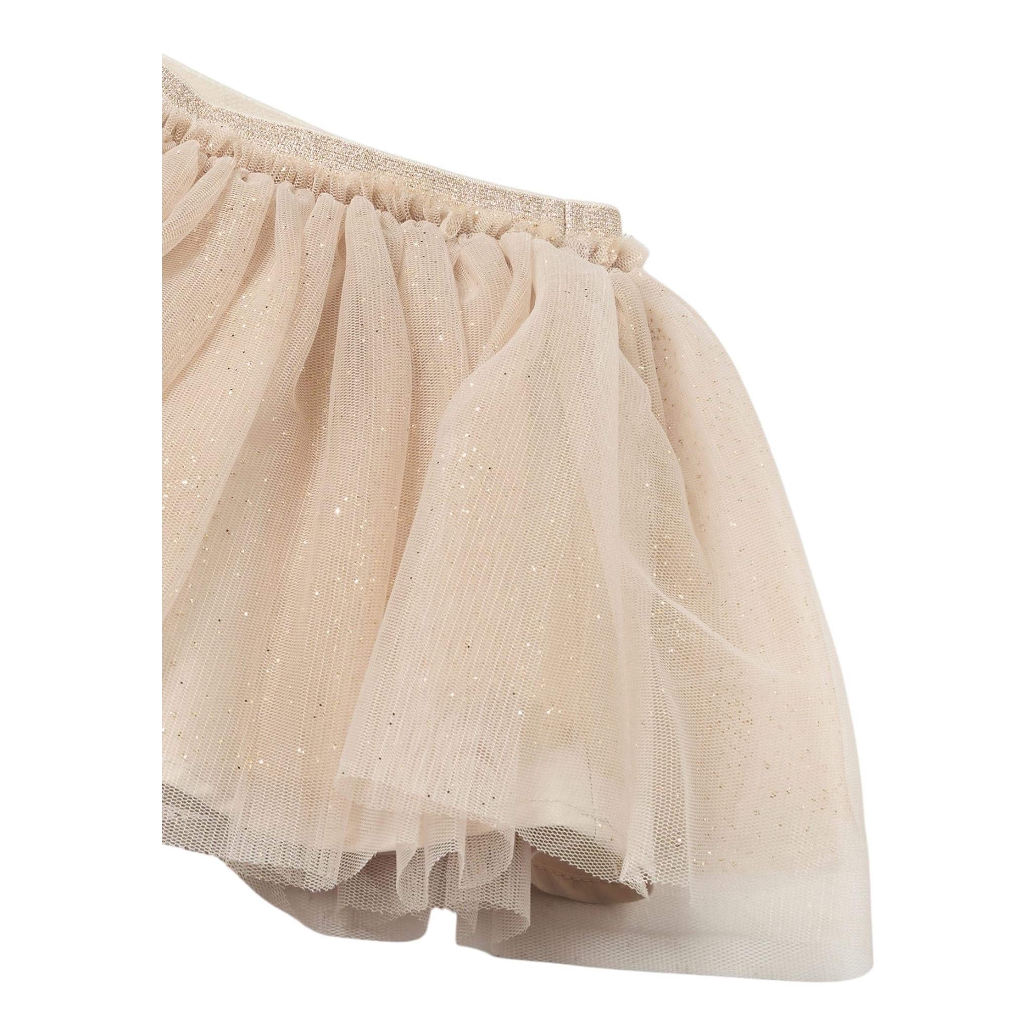 MAYORAL gonna tinta unita in tulle Beige per Bambina 2901J BEIGE MAYORAL