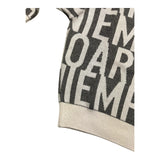 EMPORIO ARMANI maglia girocollo bicolore con logo Bianco/grigio per Bambino 6L4M59 BIANCO/GRIGIO EMPORIO ARMANI