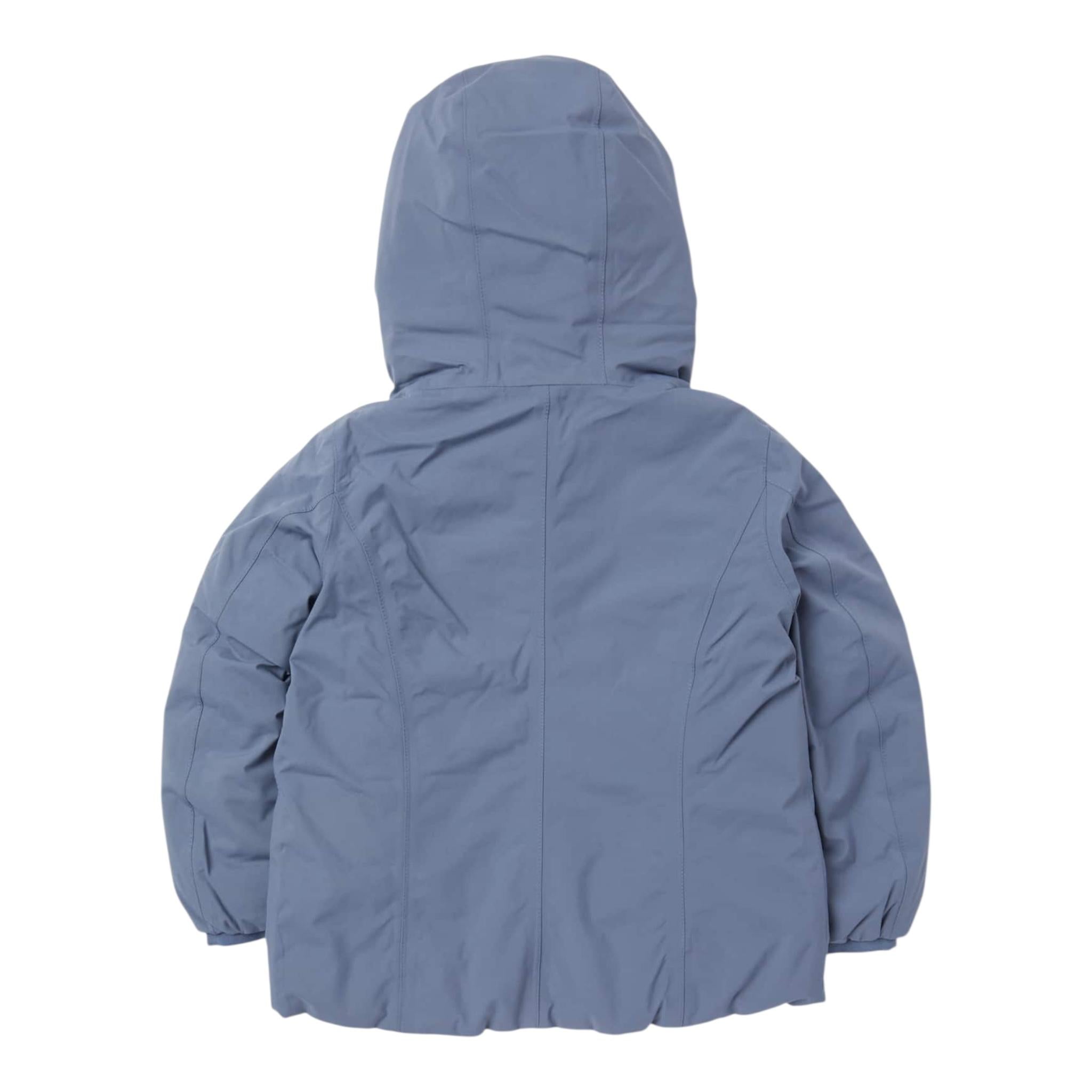 K-WAY giubbino reversibile con zip e cappuccio bicolore Azzurro/lilla per Bambina K5123QWX AZZURRO/LILLA K-WAY