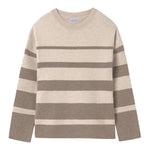 MAYORAL maglia girocollo fantasia a righe Beige per Bambina 7311 BEIGE MAYORAL