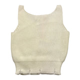 VICOLO top tinta unita giromanica Panna per Bambina 3141TOPW00111 PANNA VICOLO