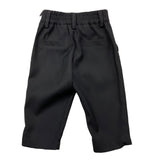 JOHN RICHMOND pantalone tinta unita con stampa Nero per Neonato RIA25108PA NERO JOHN RICHMOND