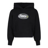 BARROW KIDS felpa tinta unita con cappuccio e stampa Nero per Bambina F4BKJGHS123 NERO BARROW KIDS