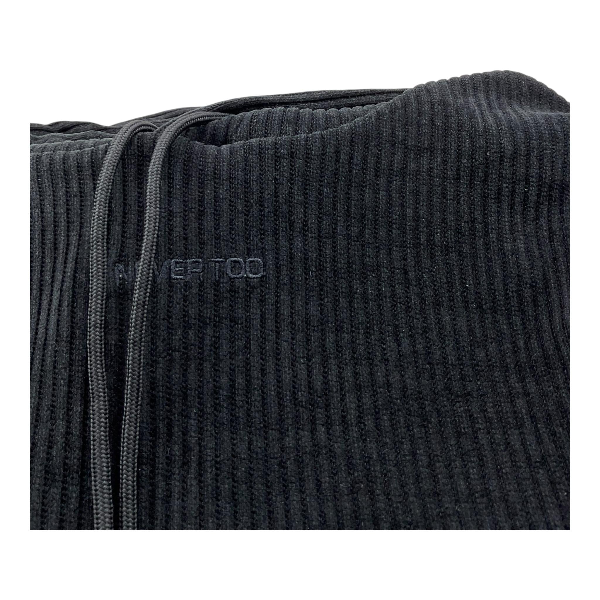 NEVER TOO felpa tinta unita con cappuccio e stampa Nero per Bambino NT2109R NERO NEVER TOO