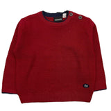 SARABANDA maglia girocollo tinta unita Rosso per Neonato 0A2022 ROSSO SARABANDA