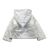 PAZ RODRIGUEZ giubbino tinta unita con bottoni e cappuccio Bianco per Neonata 012152034 BIANCO PAZ RODRIGUEZ