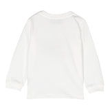 MOSCHINO shirt girocollo tinta unita con logo Bianco per Neonato MUO00V BIANCO MOSCHINO