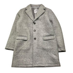 PAOLO PECORA cappotto tinta unita monopetto Grigio per Bambino PP3515 GRIGIO PAOLO PECORA