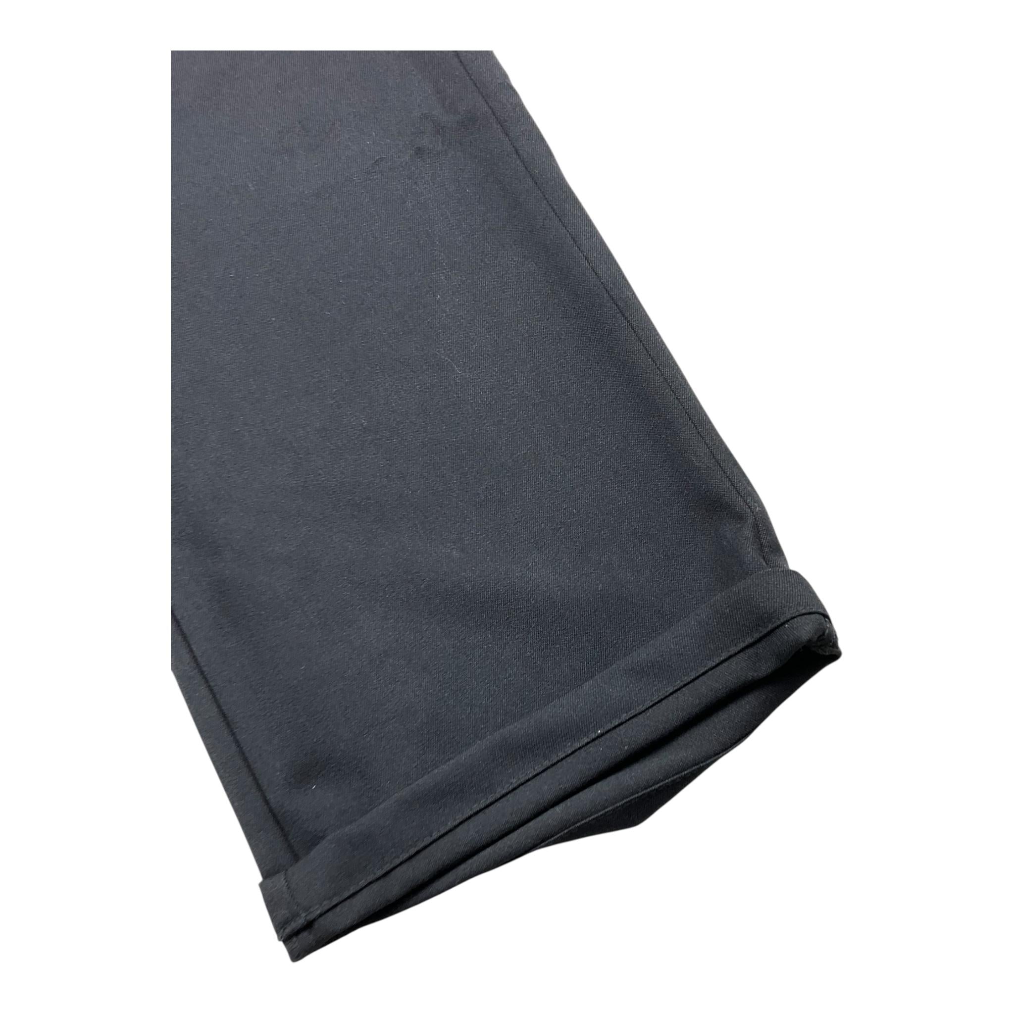 NAZARENO GABRIELLI pantalone tinta unita con elastico in vita Nero per Bambino NG3408 NERO NAZARENO GABRIELLI