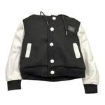 STAY STREET giubbino modello college bicolore Bianco/nero per Neonato GB1001 BIANCO/NERO STAY STREET