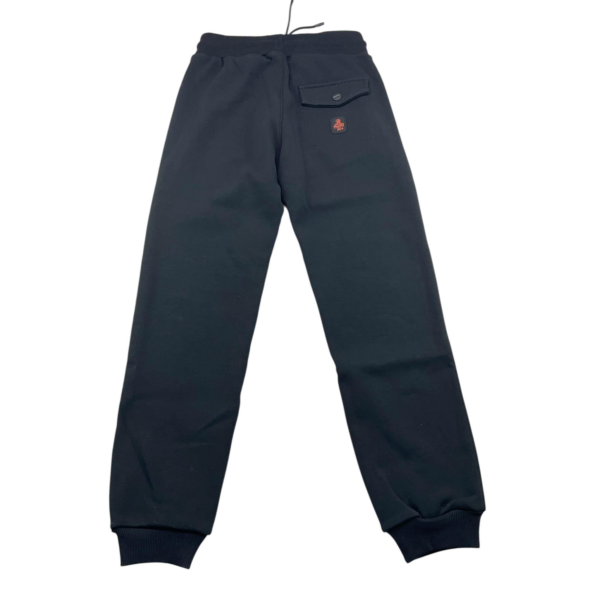 REFRIGUE completo 2 pezzi felpa-pantalone tinta unita Nero per Bambino RW744 NERO REFRIGUE