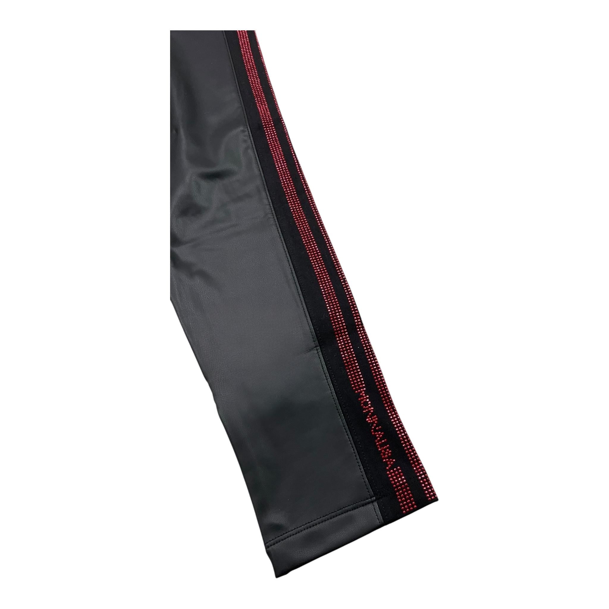 MONNALISA leggins in ecopelle tinta unita Nero per Bambina 196407AF NERO MONNALISA
