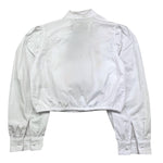NAIDA camicia manica lunga tinta unita Bianco per Bambina NACA133 BIANCO NAIDA