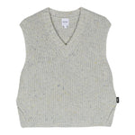 ASPESI maglia smanicata tinta unita scollo a v  Grigio per Bambino F23004GLEM904 GRIGIO ASPESI