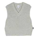 ASPESI maglia smanicata tinta unita scollo a v  Grigio per Bambino F23004GLEM904 GRIGIO ASPESI