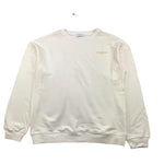 JECKERSON felpa girocollo tinta unita con logo Bianco per Bambino J4500 BIANCO JECKERSON