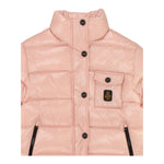 REFRIGIWEAR giubbino tinta unita con zip e cappuccio Rosa per Bambina RWG960 ROSA REFRIGIWEAR