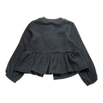 CAFFE' D'ORZO cardigan tinta unita con bottoni Grigio per Bambina ZV9A50 GRIGIO CAFFE' D'ORZO