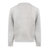 SAINT BARTH maglia girocollo tinta unita con stampa Grigio per Bambino DOU000101227G GRIGIO SAINT BARTH