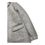 PAOLO PECORA cappotto tinta unita monopetto Grigio per Bambino PP3515 GRIGIO PAOLO PECORA