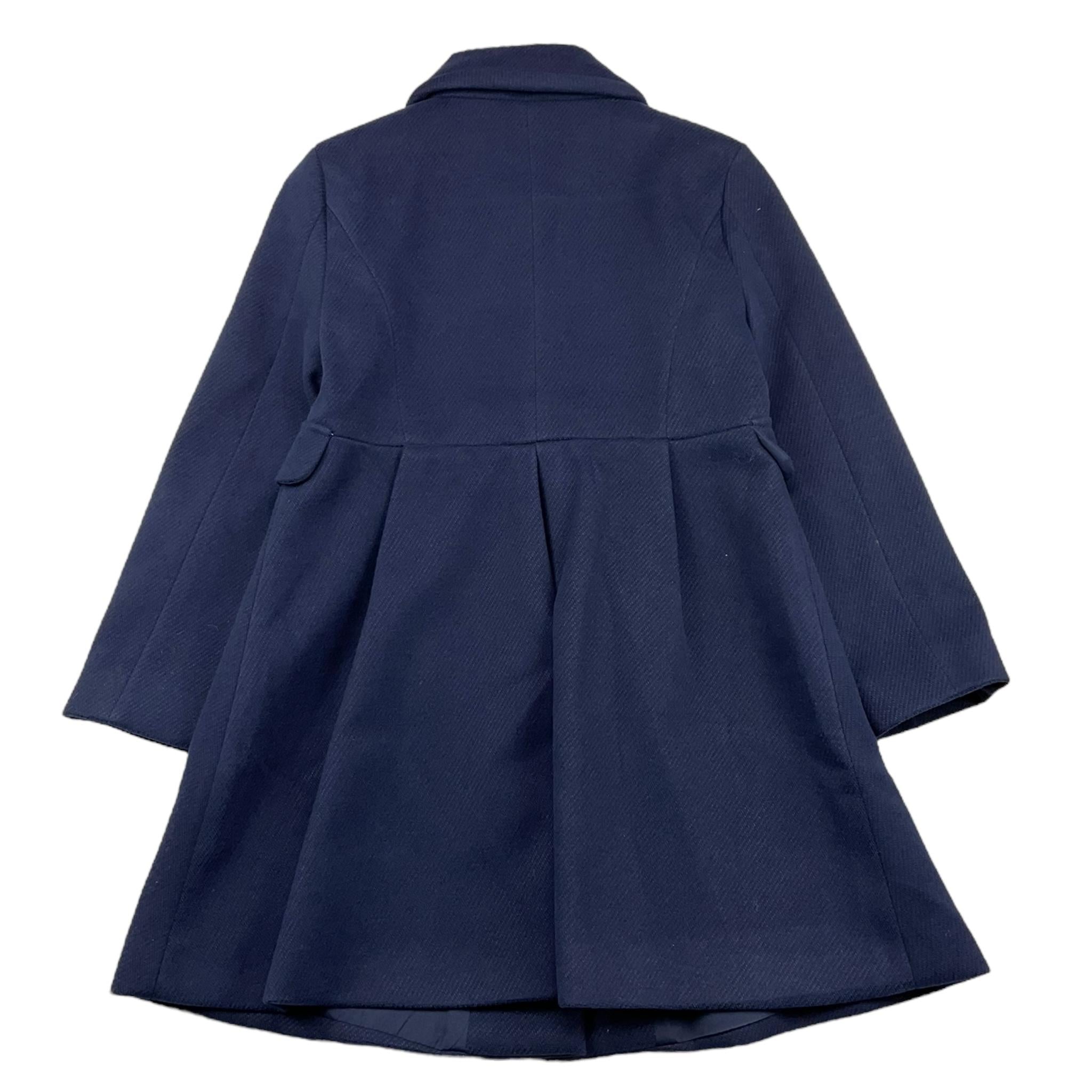 MAYORAL cappotto tinta unita cn finte tasche Blu per Bambina 448476 BLU MAYORAL