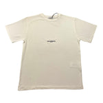 PAOLO PECORA t-shirt girocollo tinta unita con stampa Bianco per Bambino PP3736 BIANCO PAOLO PECORA