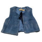 LA STUPENDERIA gilet tina unita Blu per Bambina TJGL42 BLU LA STUPENDERIA