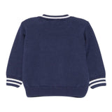 FENDI maglia tinta unita con stampa Blu per Neonato BUG177 BLU FENDI