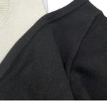 PATRIZIA PEPE maglia girocollo tinta unita con finta canotta Nero per Bambina 7K0042X NERO PATRIZIA PEPE