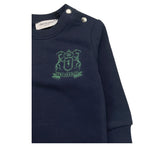 TRUSSARDI felpa chiusa girocollo tinta unita Blu per Neonato TIA25124FE BLU TRUSSARDI