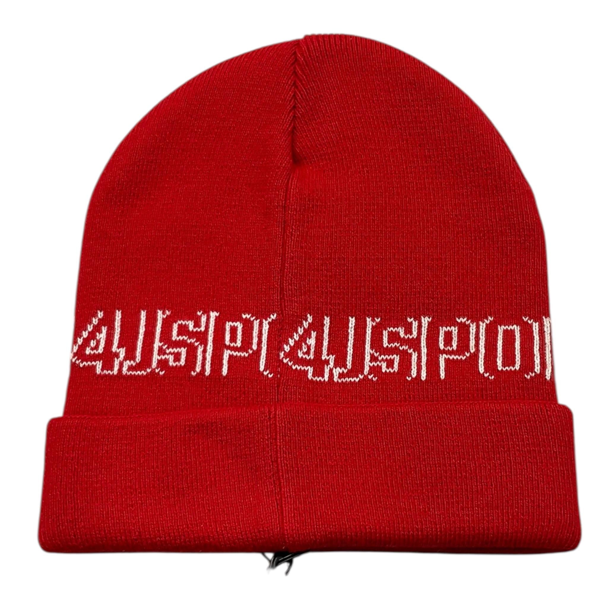 CESARE PACIOTTI cappello tinta unita con logo Rosso per Neonato CAP2304B ROSSO CESARE PACIOTTI